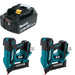 Makita XTS02Z[2] Stapler W/ FREE BL1860B Battery