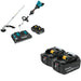 Makita XUX01M5PT 18V X2 (36V) LXT Couple Shaft Power Head Kit W/ BL1850B-2 5.0Ah Battery, 2