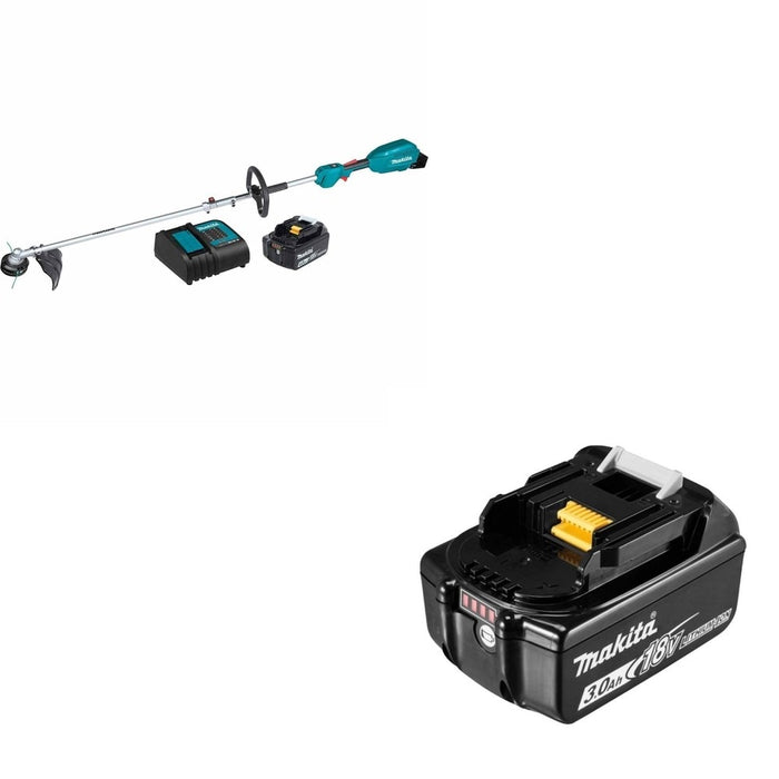 Makita XUX02SM1X1 Couple Shaft Power W/ BL1830B 18V LXT Lithium-Ion 3.0Ah Battery