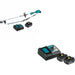 Makita XUX02SM1X2 Couple Shaft W/ BL1840BDC2X Battery and Rapid Optimum Charger Starter Pack