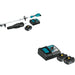 Makita XUX02SM1X3 Couple Shaft Power Head Kit w/ Attachments W/ BL1840BDC2X Battery and Rapid