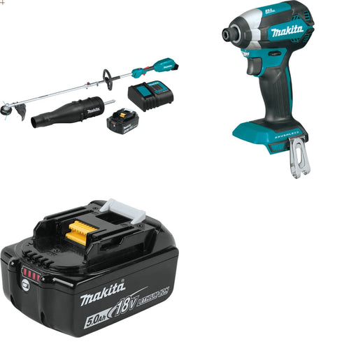 Makita XUX02SM1X3 18V Power Head Kit  w/ FREE XDT13Z 18V Impact Driver & Battery