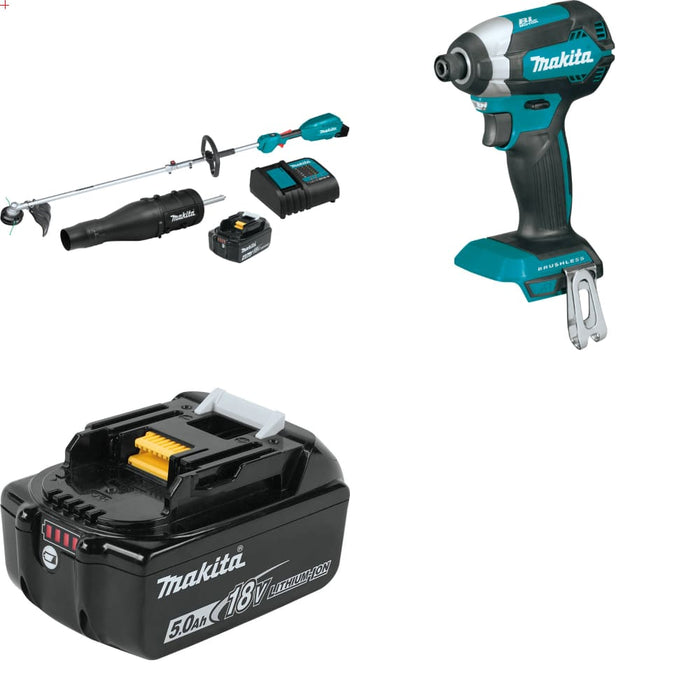 Makita XUX02SM1X3 18V Power Head Kit  w/ FREE XDT13Z 18V Impact Driver & Battery