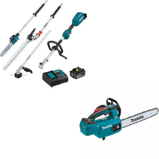 Makita XUX02SM1X5 Power Head Kit W/ FREE XCU10Z Top Handle Chain Saw