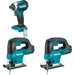 Makita XVJ04Z[2] Jig Saw W/ FREE XDT13Z Impact Driver