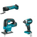 Makita XVJ04Z Jig Saw W/ XMT03Z Oscillating Multi-Tool and FREE XDT13Z Impact Driver