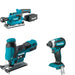 Makita XVJ05Z Jig Saw W/ XOB03Z Finishing Sander and FREE XDT13Z Impact Driver