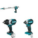 Makita XWT08Z Impact Wrench W/ XGC01ZB Caulk and Adhesive Gun and FREE XDT13Z Impact Driver