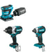 Makita XWT08Z Impact Wrench W/ XOB02Z Finishing Sander and FREE XDT13Z Impact Driver
