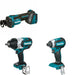 Makita XWT08Z Impact Wrench W/ XOC02Z Cut-Out Tool and FREE XDT13Z Impact Driver