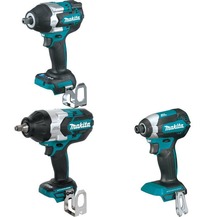 Makita XWT08Z Impact Wrench W/ XWT18Z Impact Wrench and FREE XDT13Z Impact Driver