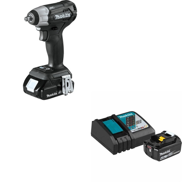 Makita XWT12RB SubCompact Brushless 3/8" Sq Drive Impact Wrench Kit W/ ADBL1840BDC1 Battery