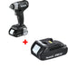 Makita XWT12RB 18V 3/8" Sq Drive Impact Wrench Kit w/ FREE BL1820B 18V Battery