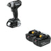 Makita XWT12RB SubCompact Brushless 3/8" W/ BL1850B-2 18V LXT Lithium-Ion 5.0Ah Battery, 2 Pack
