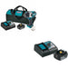 Makita XWT19T 3-Speed 1/2" W/ BL1840BDC1 18V LXT Lithium-Ion Battery and Charger Starter Pack