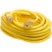Yellow Jacket 2991 10/3 Extra Heavy-Duty 20-Amp Premium SJTW Contractor Extension Cord with Lig