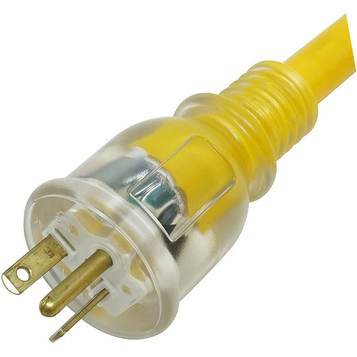 Yellow Jacket 2991 10/3 Extra Heavy-Duty 20-Amp Premium SJTW Contractor Extension Cord with Lig - 2