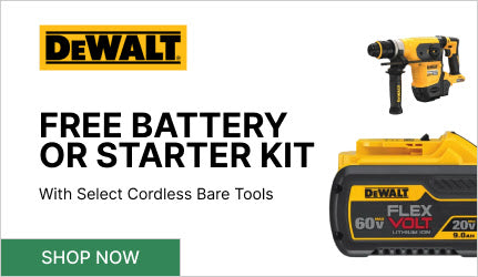 DeWalt - Free Battery or Starter Kit with Select Bare Tools