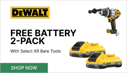 DeWalt - Free 2-Pack Battery with Select XR Bare Tools