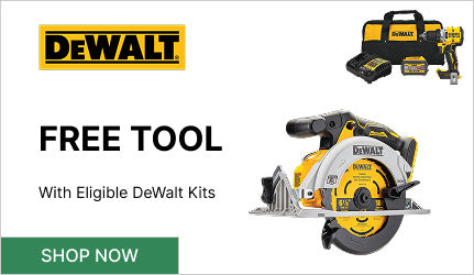 DeWalt - Free Select Tool with Eligible Kits