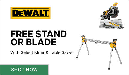 DeWalt - Free Stand or Blade with Select Miter and Table Saws