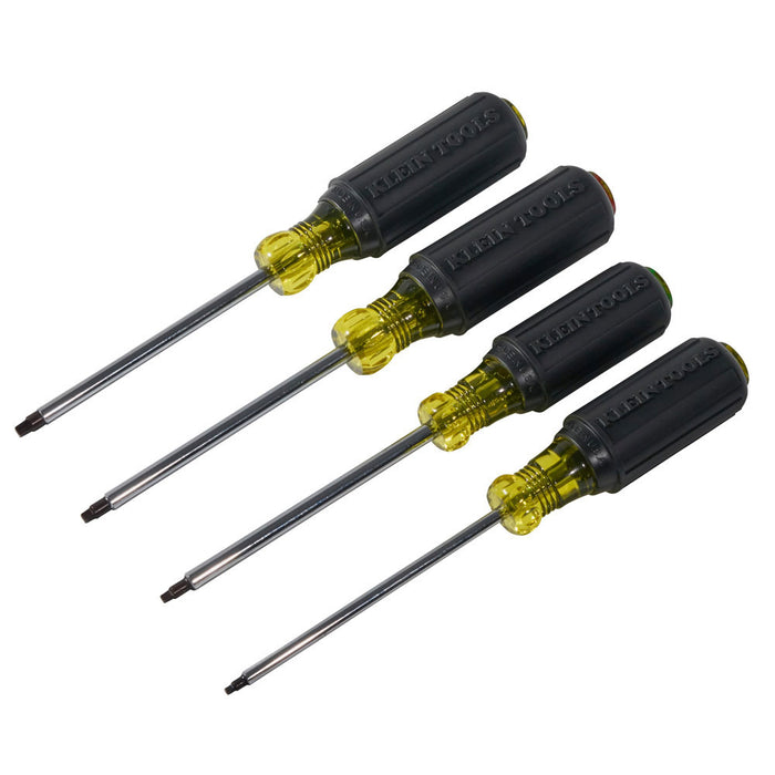 Klein Tools 85664 Screwdriver Set, Square Recess, 4-Piece - 2