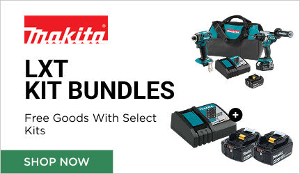 Makita - Free Goods with Select LXT Kits