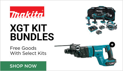 Makita - Free Goods with Select XGT Kits