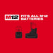 Milwaukee 2458-21 M12™ Palm Nailer Kit 2458-21 - 5