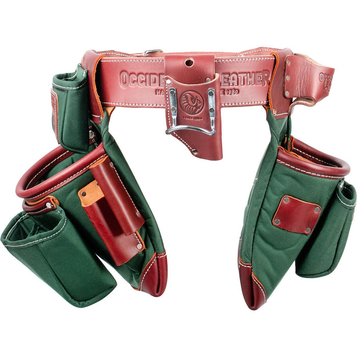 Occidental Leather 8585M Medium Heritage FatLip Tool Bag Set - 2