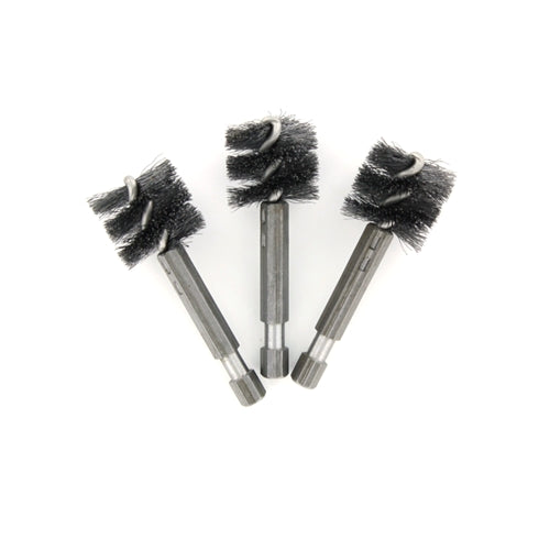 RIDGID 93732 Cutting Machine 1-1/4" Fitting Brush, 3 Pack