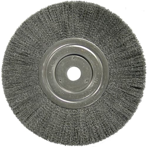 Weiler 01148 8" Narrow Crimped Wire Wheel, .008, 3/4" A.H., Packs of 2
