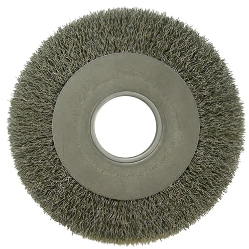 Weiler 06620 8" Medium Crimped Wire Wheel, .020, 2" A.H. - My Tool Store