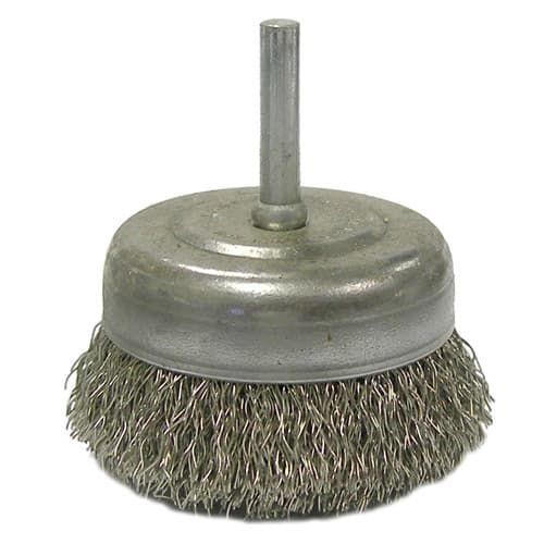 Wohler 14320 8 inch SS Crimp Wire Chimney Cleaning Brush