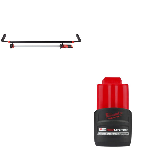 Milwaukee 2125-20 M12™ LED Light, Bare W/ FREE 48-11-2425 M12 Battery Pack - My Tool Store