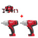 Milwaukee 2695-24 M18 4-Tool Combo Kit w/ FREE 2663-20 1/2" Impact Wrench, Bare - My Tool Store