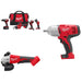 Milwaukee 2695-24 M18 4-Tool Combo Kit w/ FREE M18 Grinder & Impact Wrench - My Tool Store