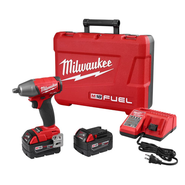 Milwaukee 2755B-22 M18 FUEL Cordless 1/2" Impact Wrench w/Friction Ring Tool Kit