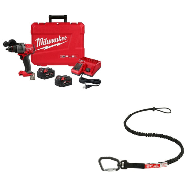 Milwaukee 2903-22 M18 FUEL 1/2" Drill/Driver Kit w/ 48-22-8815 36.3" Lanyard