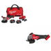 Milwaukee 2980-22 M18 FUEL GRINDER Kit w/ FREE 2880-20 M18 FUEL Grinder, Bare - My Tool Store