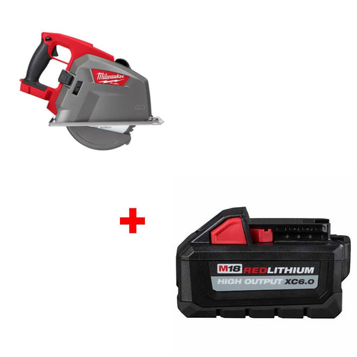 Milwaukee 2982-20 M18 FUEL 8" Circ Saw, Bare w/ FREE 48-11-1865 M18 Battery Pack - My Tool Store