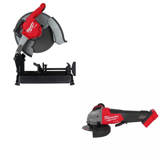 Milwaukee 2990-20 M18 Fuel 14" Chop Saw w/ FREE 2880-20 M18 FUEL Grinder, Bare - My Tool Store