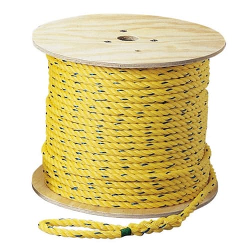 IDEAL 31-840 Pro-Pull™ Polypropylene Rope, 1/4 inch diameter x 600 feet long