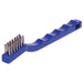 Weiler 44075 Small Hand Wire Scratch Brush, Stainless Fill, Plastic Block, 3 x 7 Rows - My Tool Store