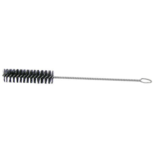 Weiler 44113 1" Dia x 12"L Nylon Tube Brush w Twisted Wire Handle