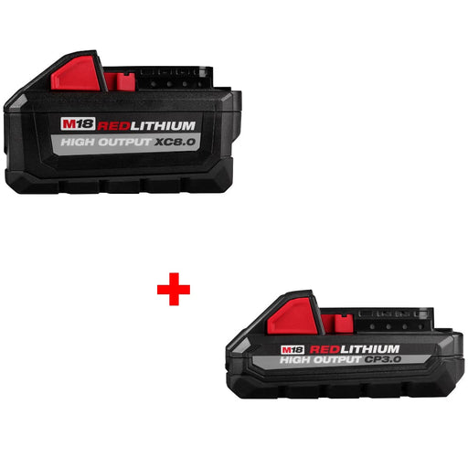 Milwaukee 48-11-1880 M18 XC8.0 BATTERY w/ FREE 48-11-1835 M18 CP3.0 Battery - My Tool Store