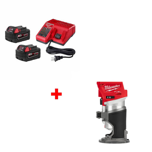 Milwaukee 48-59-1852B M18 18V Starter Kit w/ FREE 2723-20 M18 FUEL ROUTER , Bare - My Tool Store