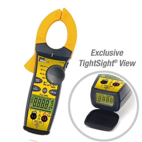 Ideal 61-765 660A AC/DC TightSight® Clamp Meter with TRMS, Capacitance, Frequency - My Tool Store
