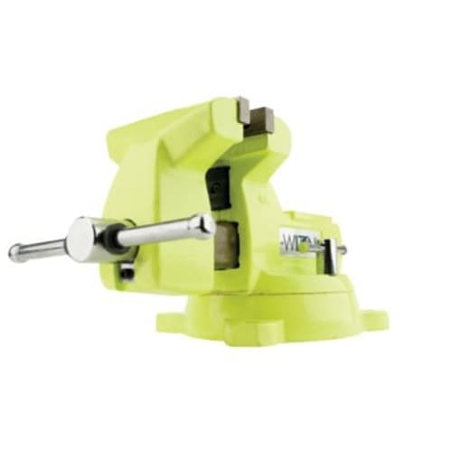 Wilton 63187 1550, High-Visibility Safety Vise, 5" Jaw Width, 5-1/4" Jaw Opening - My Tool Store