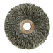 Weiler 99553 4" Copper Center Wire Wheel, .006, 1/2" A.H., Packs of 10 - My Tool Store